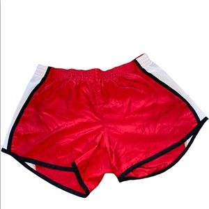Red Athletic Shorts size Medium